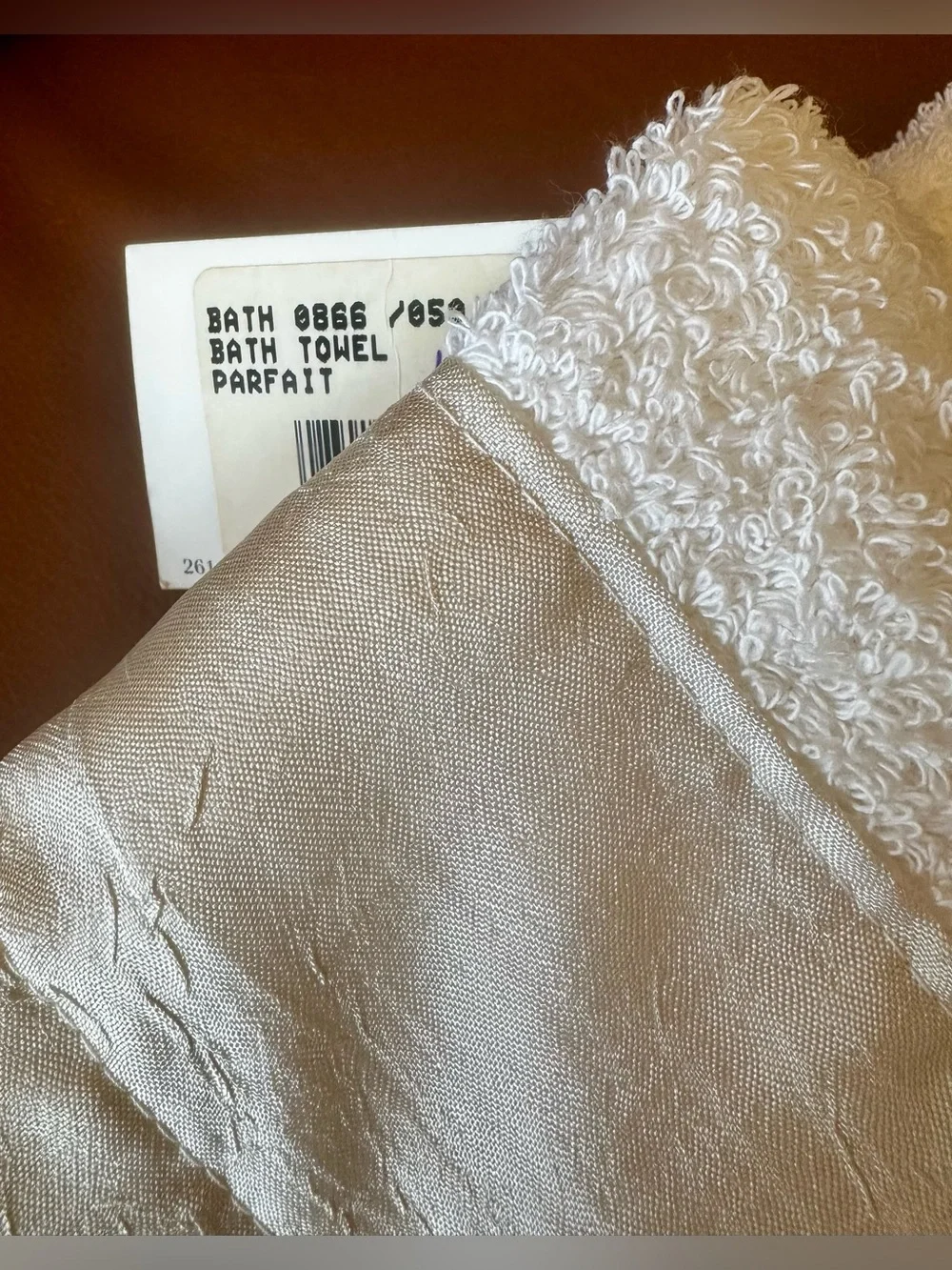 NOS NWT Croscill “Parfait” Luxury Towel set. Bath hand & finger tip towels.